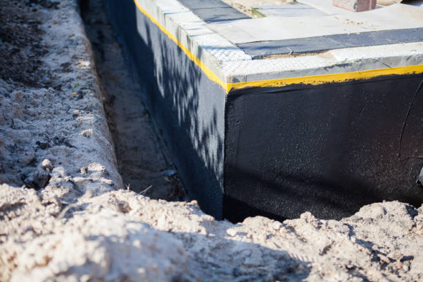Residential Waterproofing installation at a Osseo, MN home by SJ Waterproofing Pros